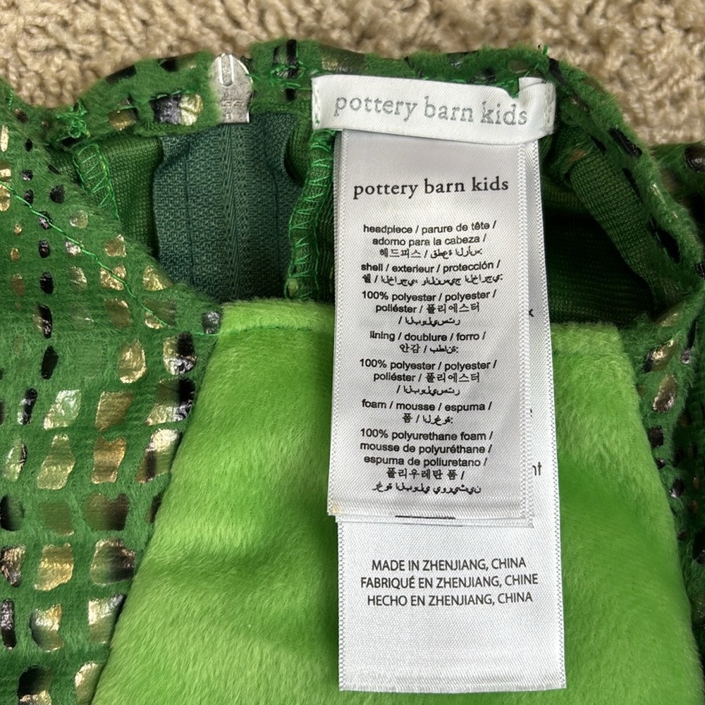 Pottery Barn Kids Green Dragon Costume - Picture 11 of 16